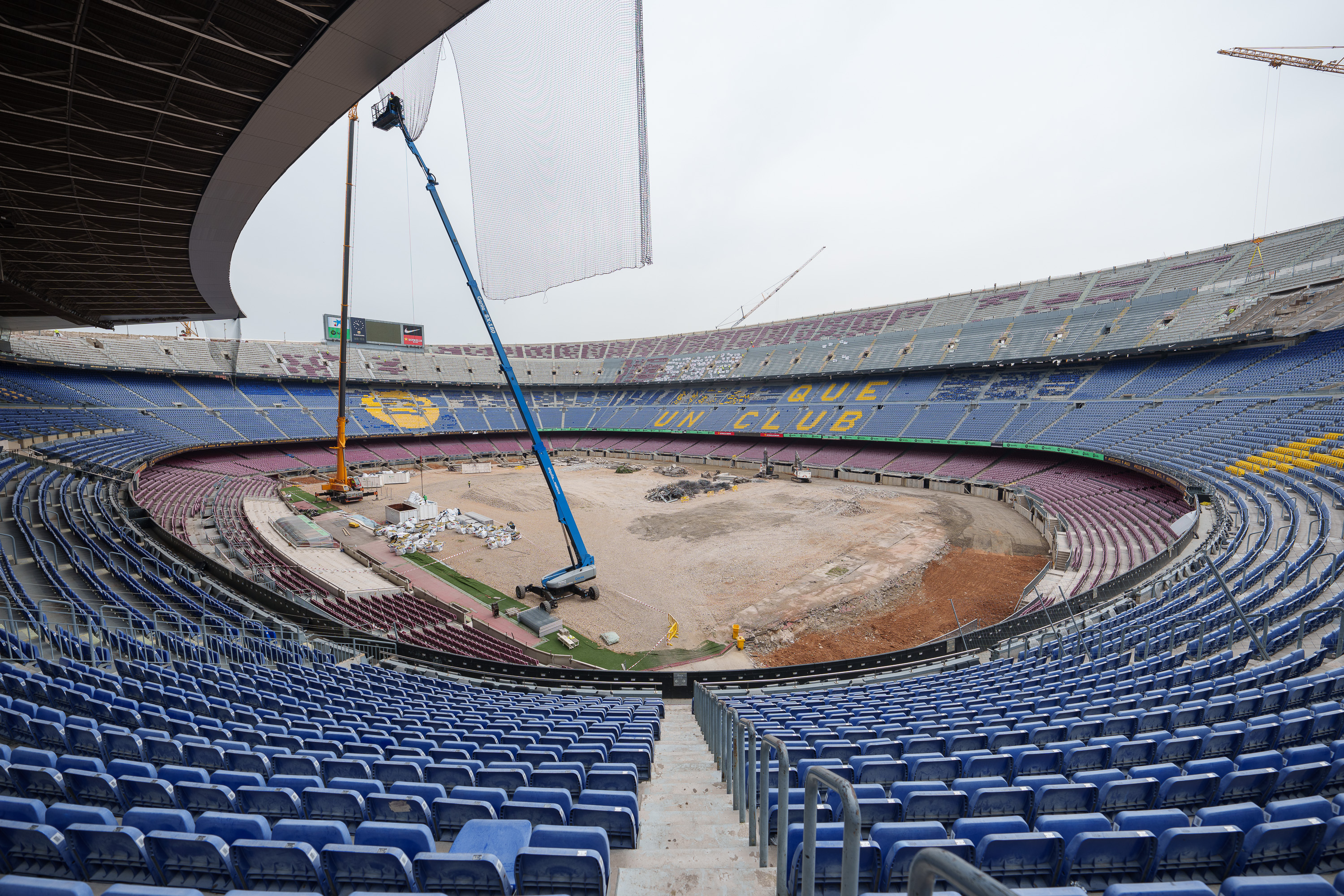 FC Barcelona move forward with work at Spotify Camp Nou