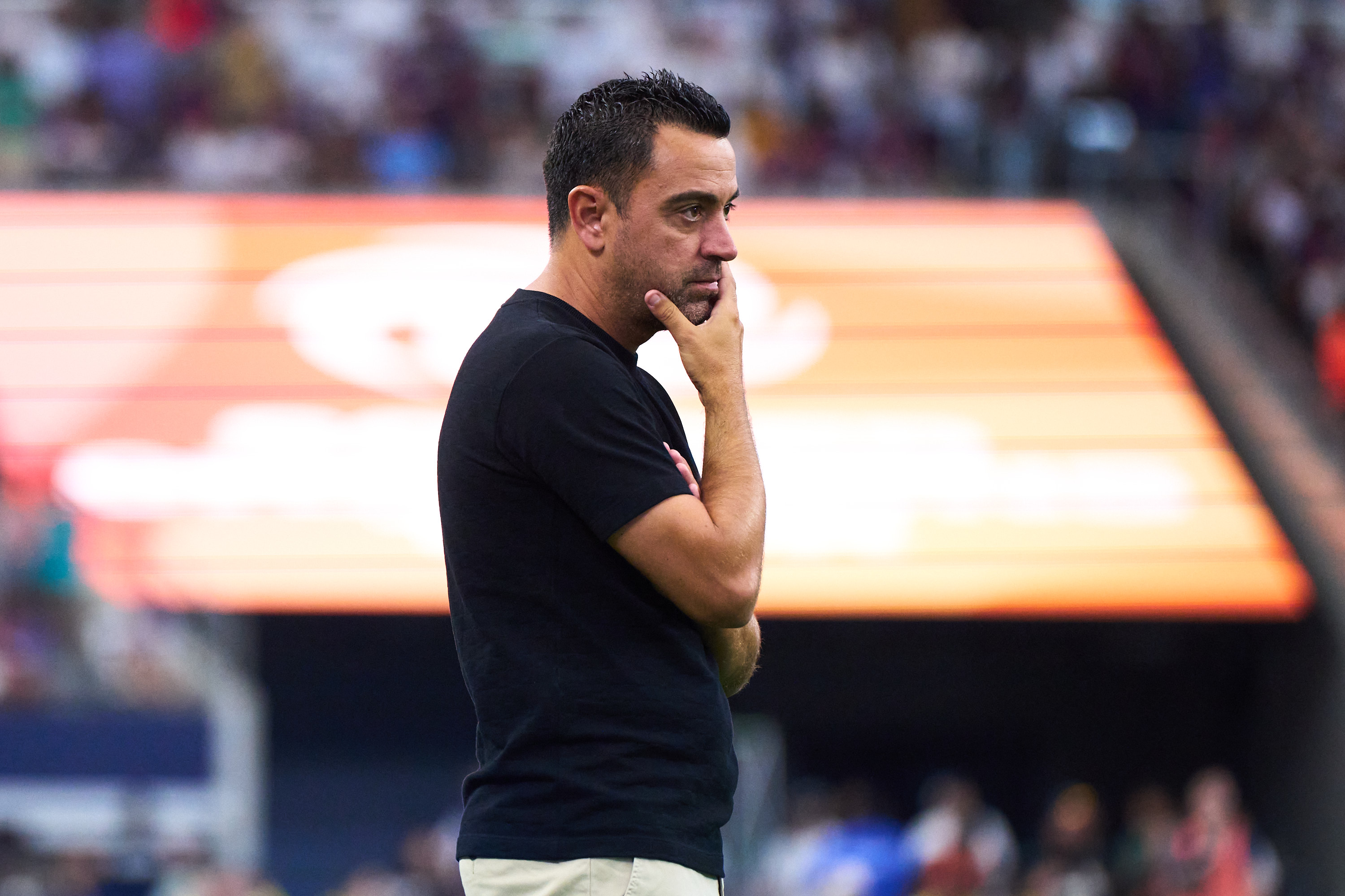 Xavi Hernández: 'It was an even game'