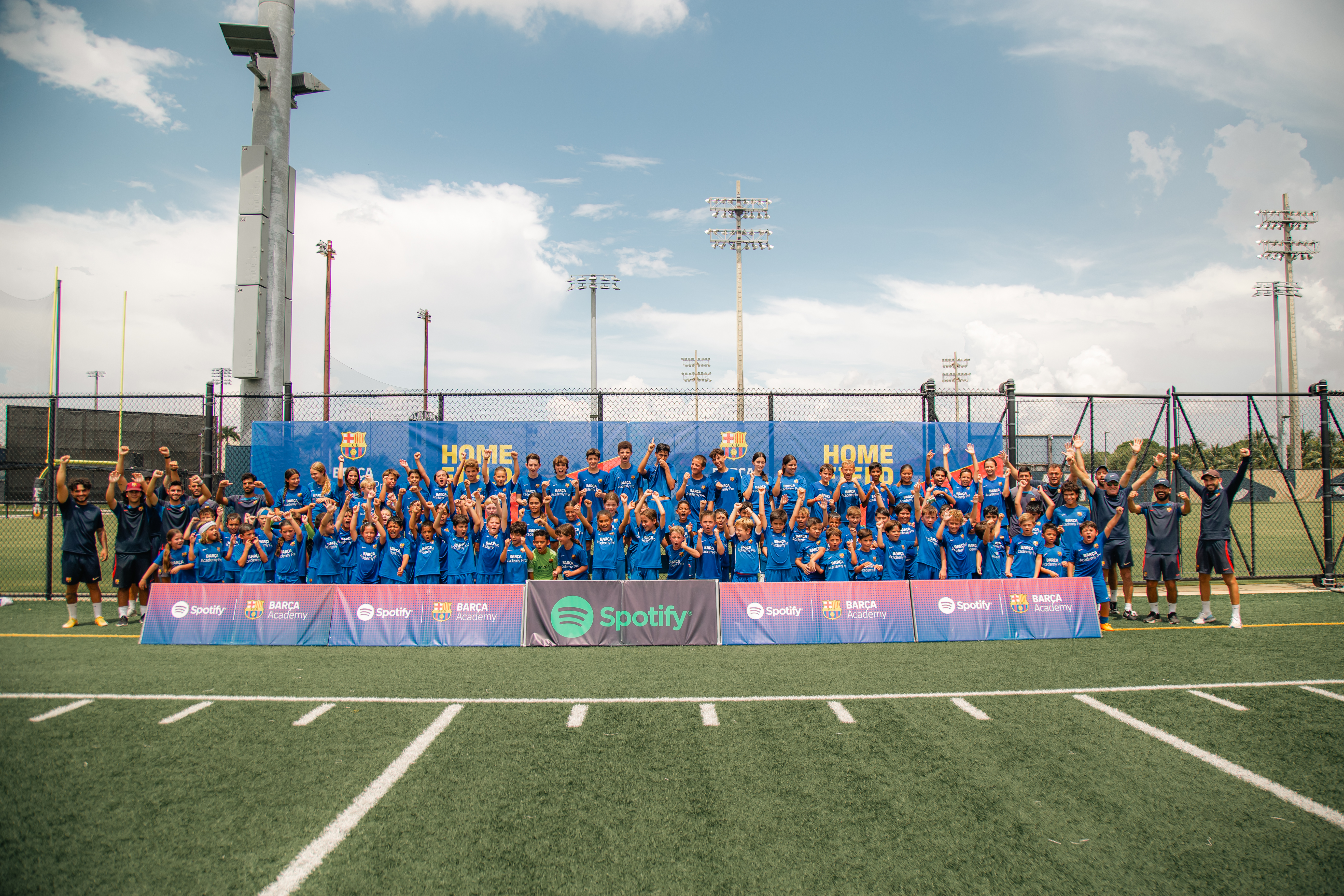 Over 450 players join Barça Academy Pro Miami Summer Camps