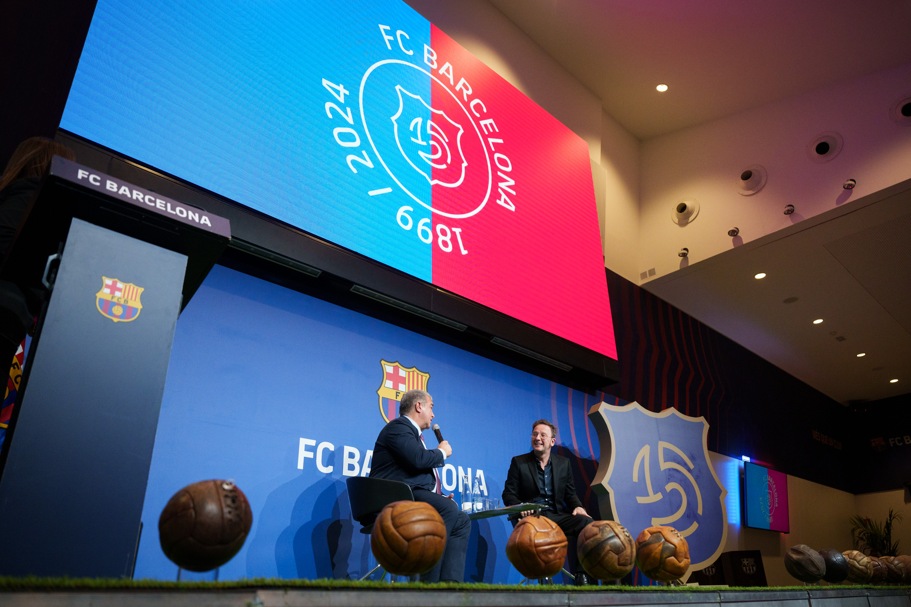 FC Barcelona Celebrates 124 Years By Presenting The Commissioner And ...