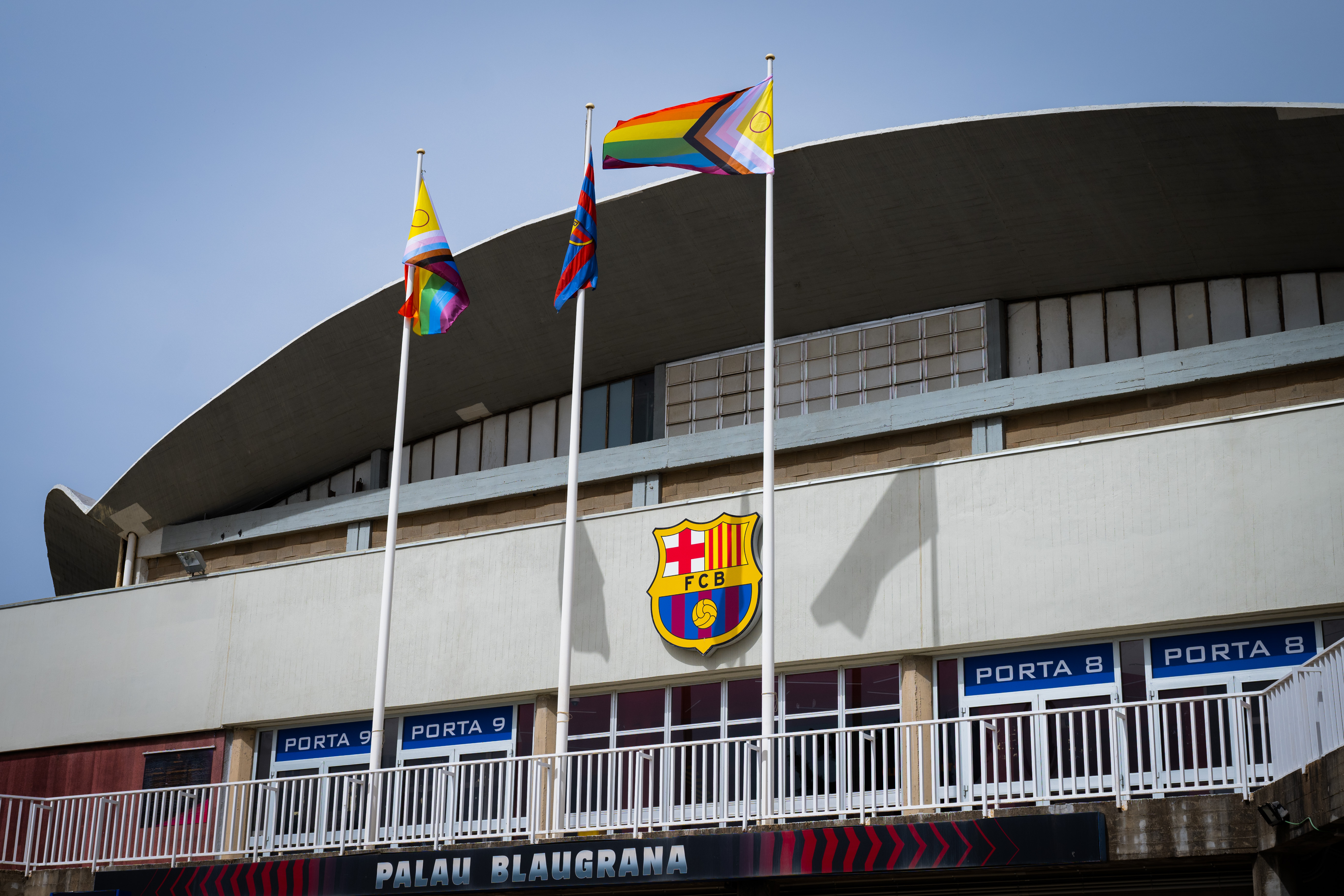 FC Barcelona once again raises rainbow flag to celebrates LGTBI Pride Day