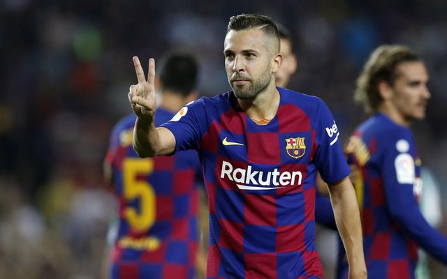 Jordi Alba 選手データ サイドバック Fcバルセロナ公式サイト