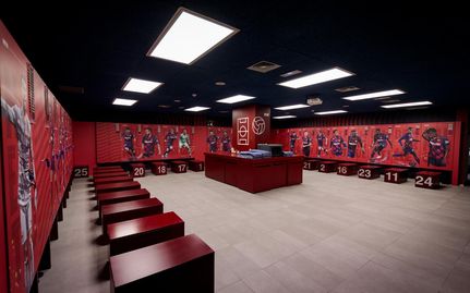 The New Look For The Barca Dressing Room