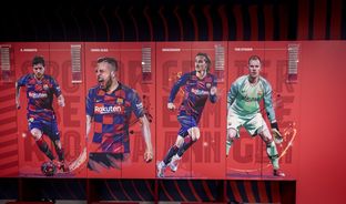 The New Look For The Barca Dressing Room