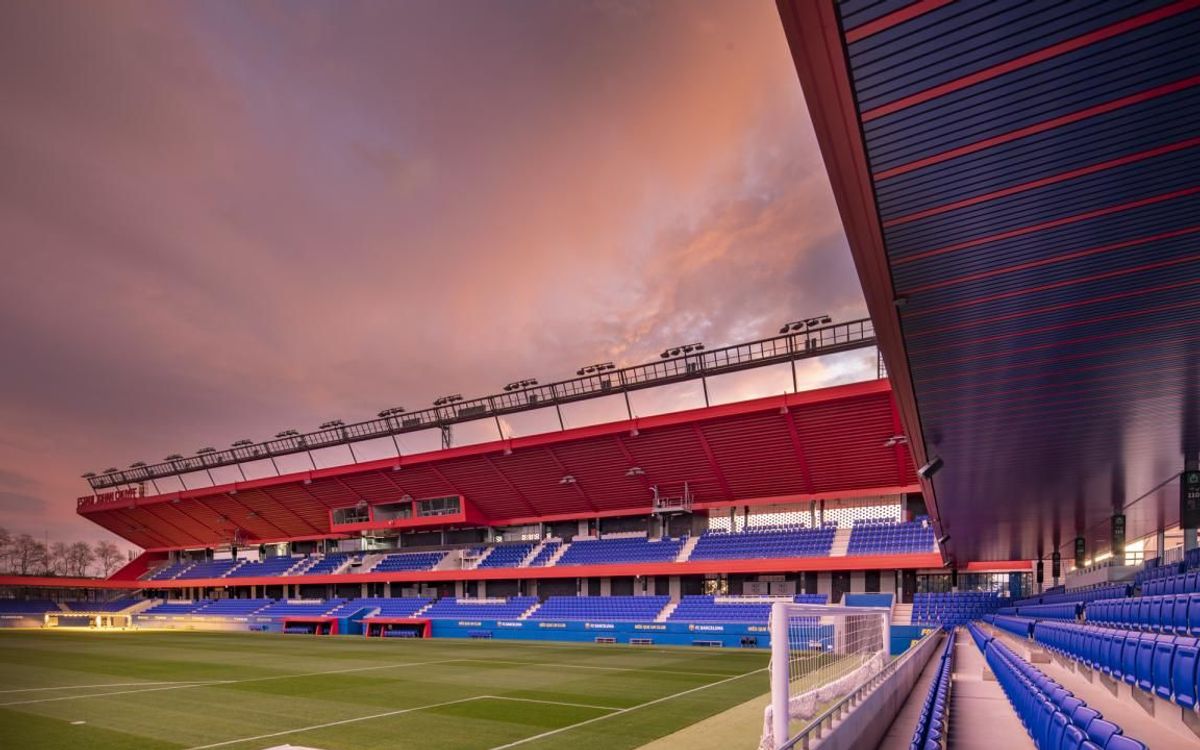 The Estadi Johan Cruyff is now a reality!