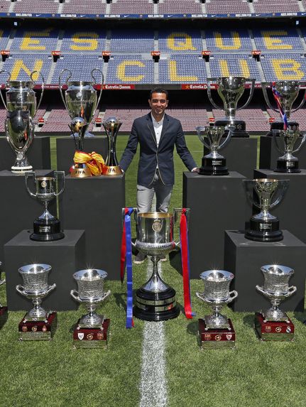 The best pictures of Xavi Hernández