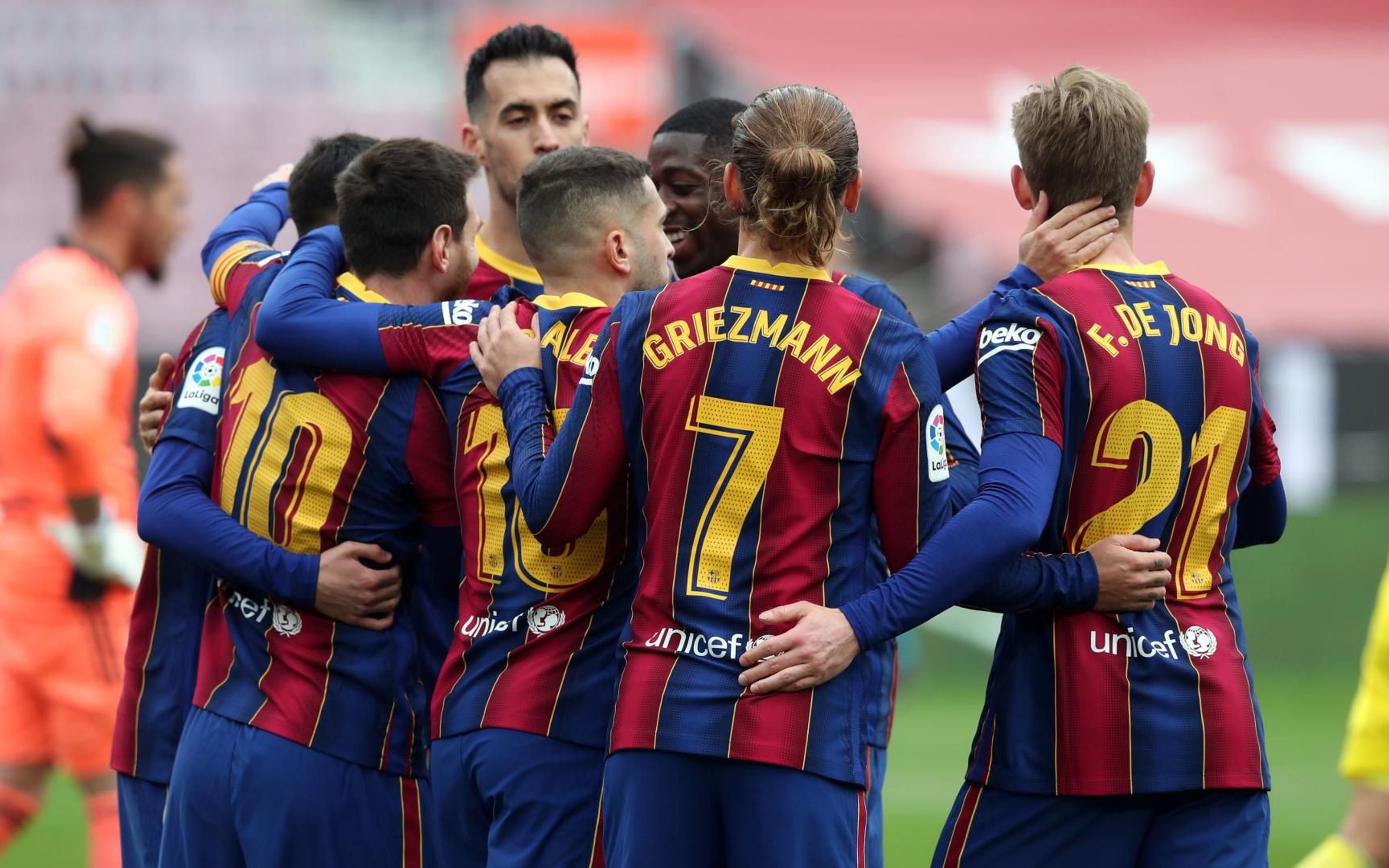 The best photos from Barça v Cádiz