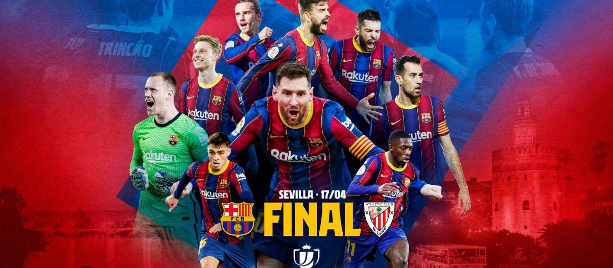 Athletic Club, Copa del Rey final opponents