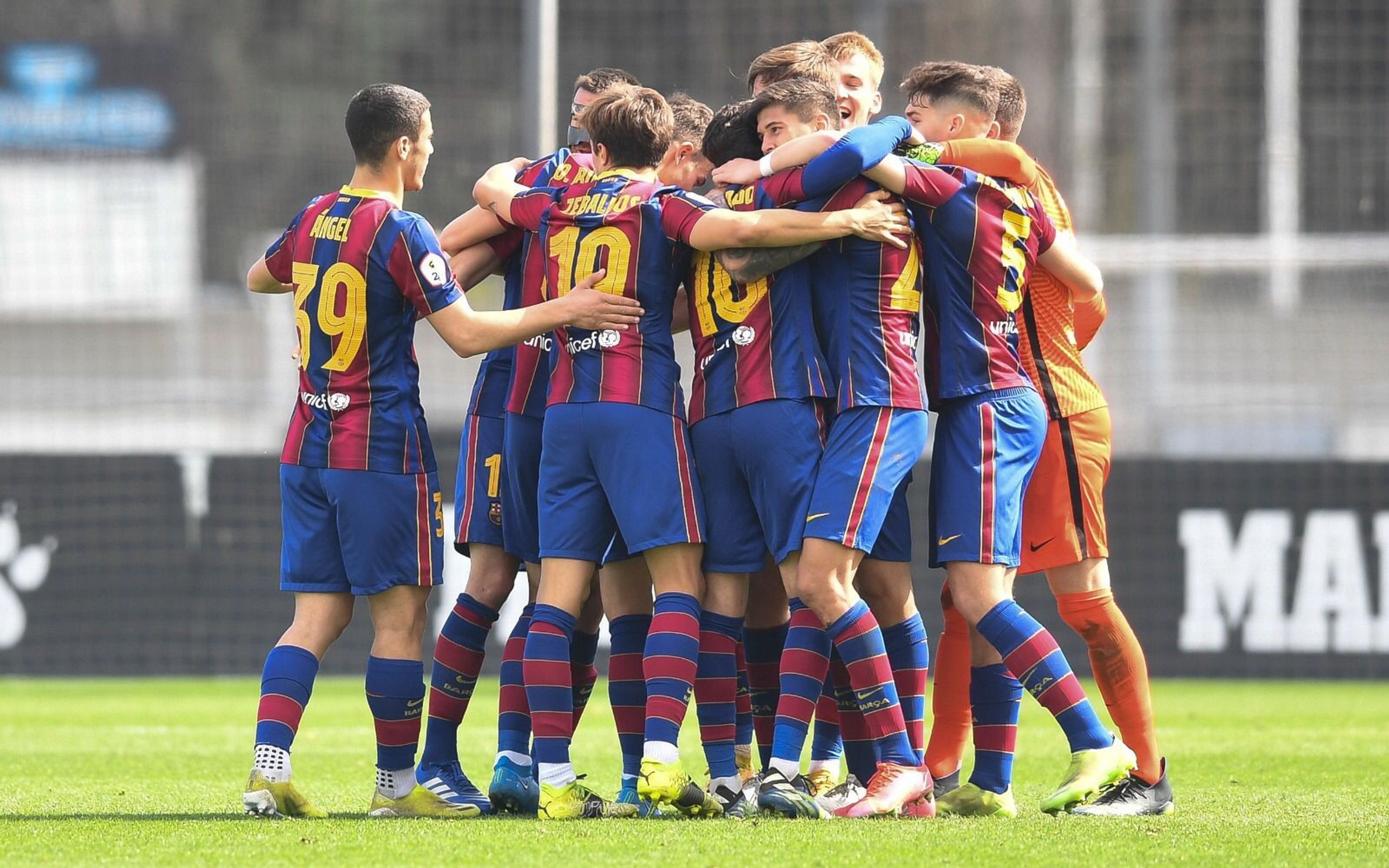 Ángel Álarcón's Barça B debut