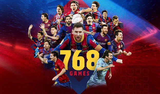 ESPN Stats & Info on X: With his 768th game in a Barça uniform, Lionel  Messi passes Xavi Hernández for the most appearances in club history. Messi  also holds the club records