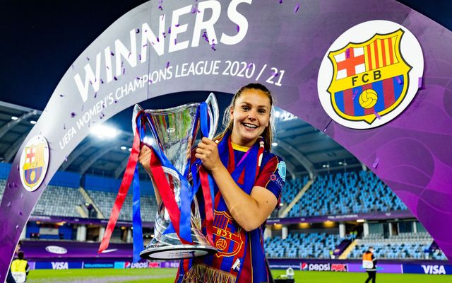 Barcelona 3-2 Wolfsburg: Barca win Champions League for second time with  stunning fightback from 2-0 down - Eurosport