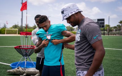 Barça and the Miami Dolphins cross paths