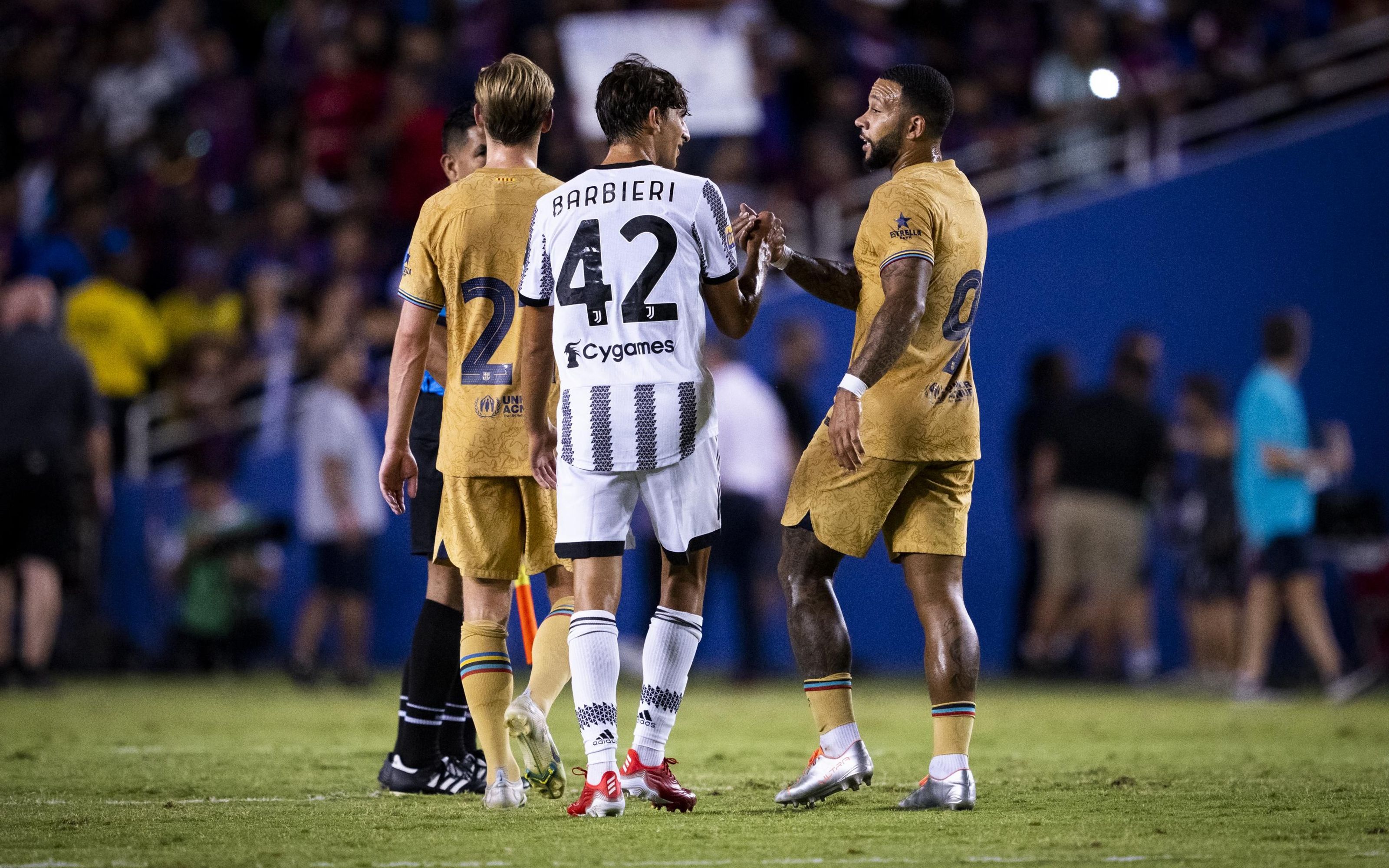 Las Imágenes Del Barça Juventus De Dallas