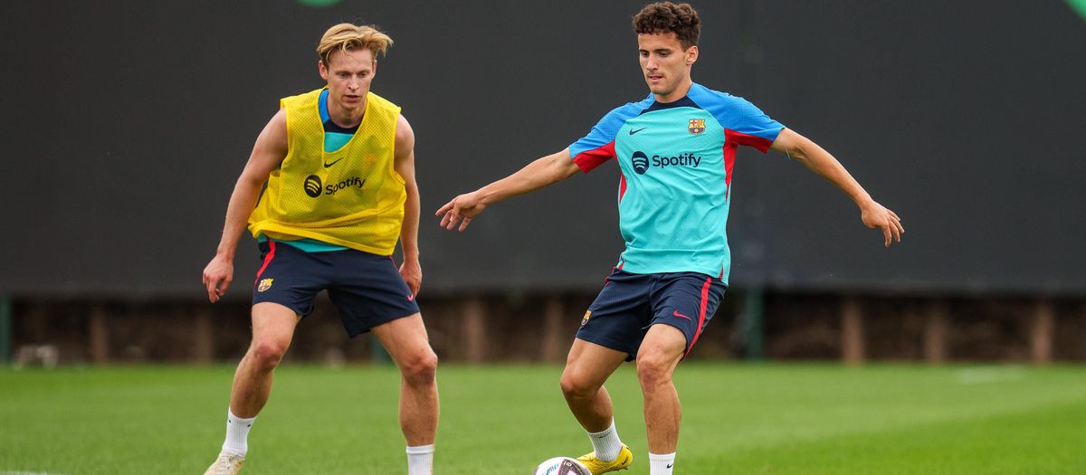 Entrenamiento conjunto con el Barça Atlètic