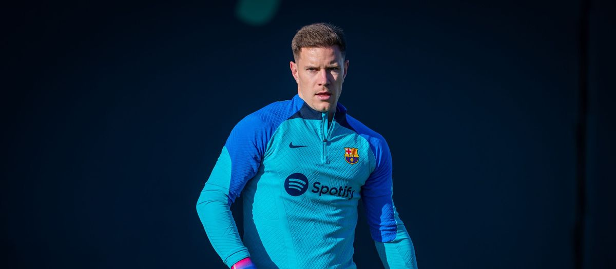 Ter Stegen se reincorpora a los entrenamientos