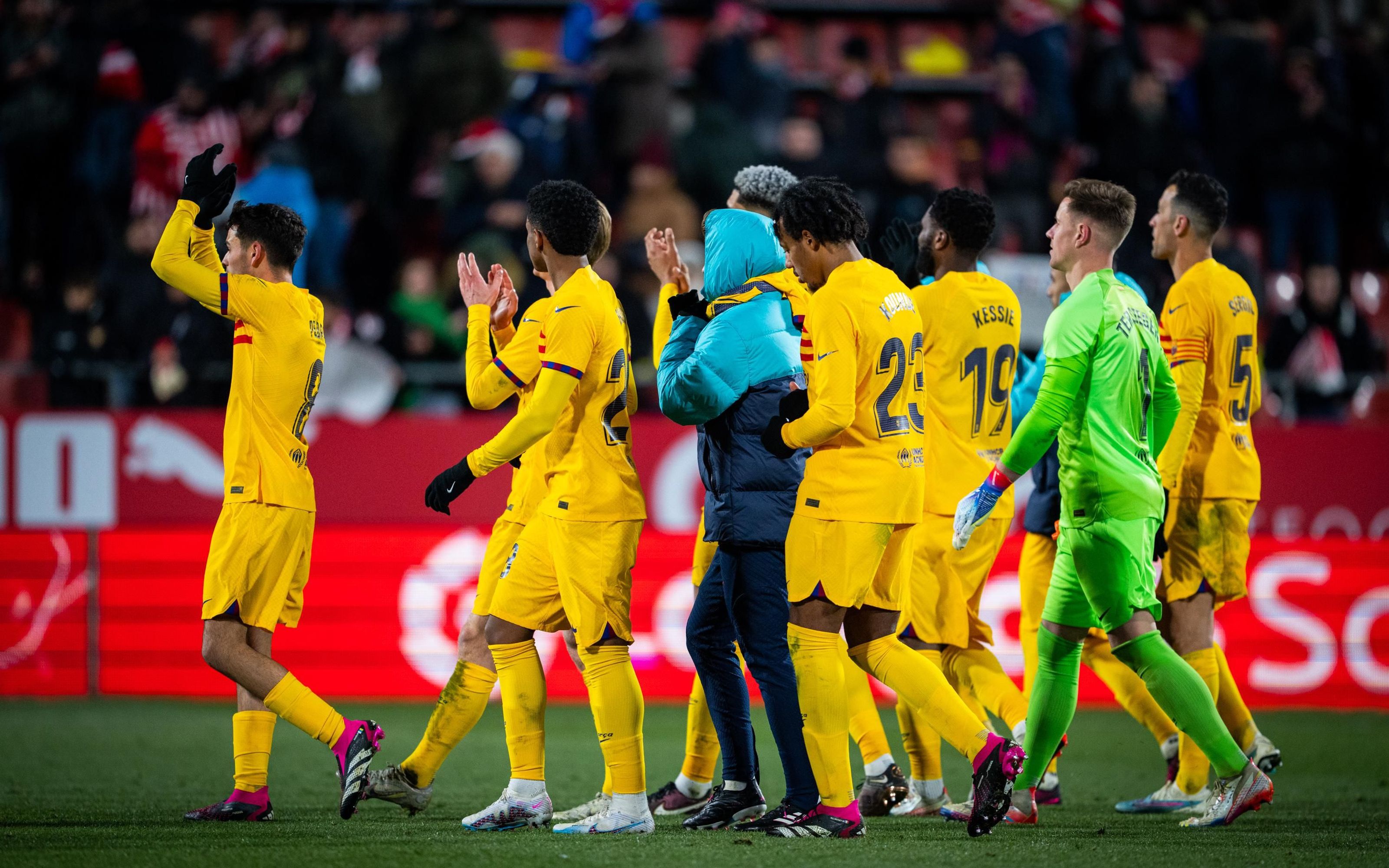 Photos from the win away at Girona