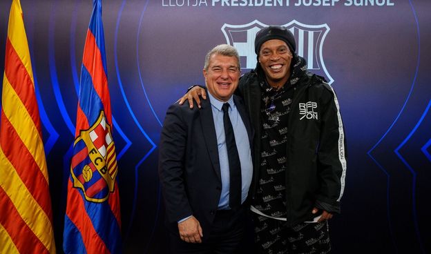 Ronaldinho's son has trial with Barcelona - Barca Blaugranes