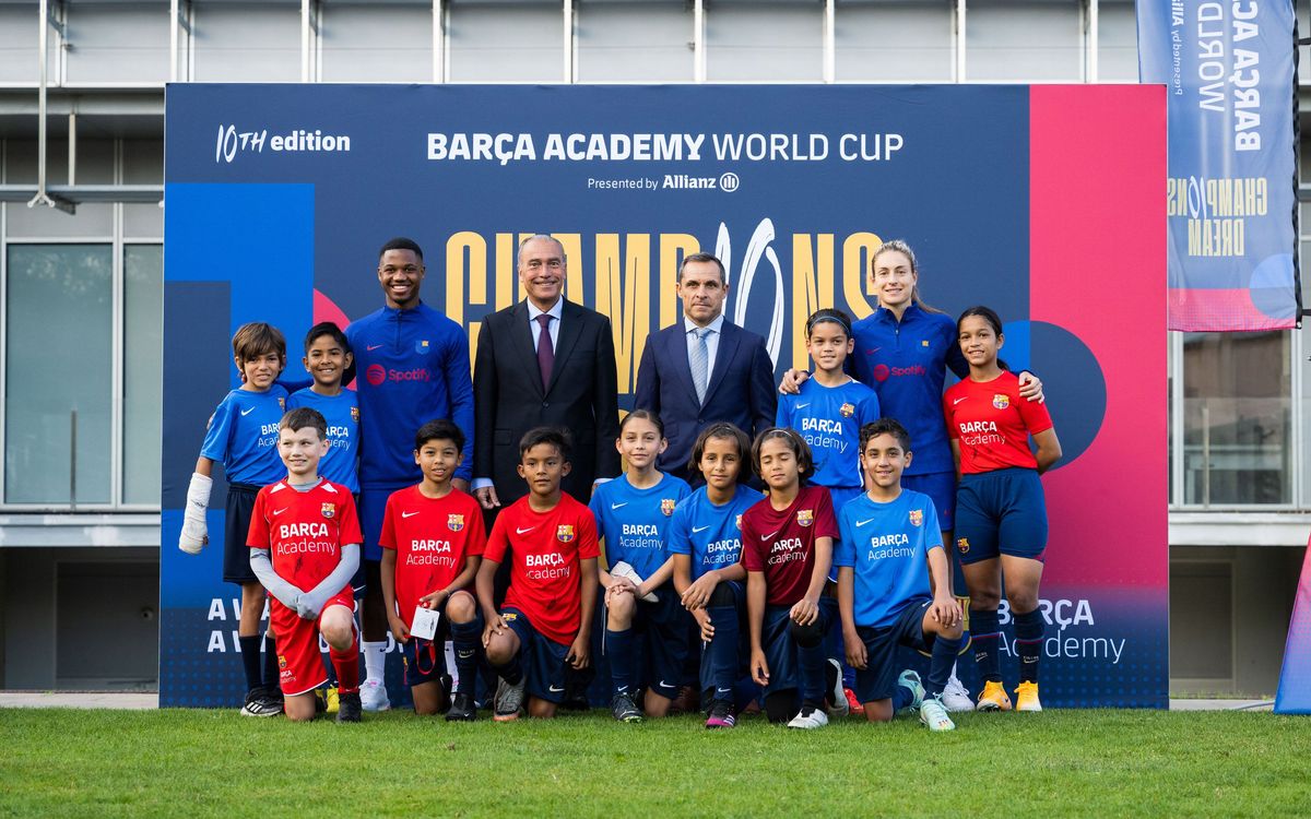 Presentada la desena edició de la Barça Academy World Cup