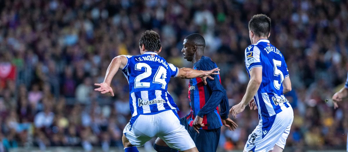 FC Barcelona 1–2 Real Sociedad: Celebration in defeat