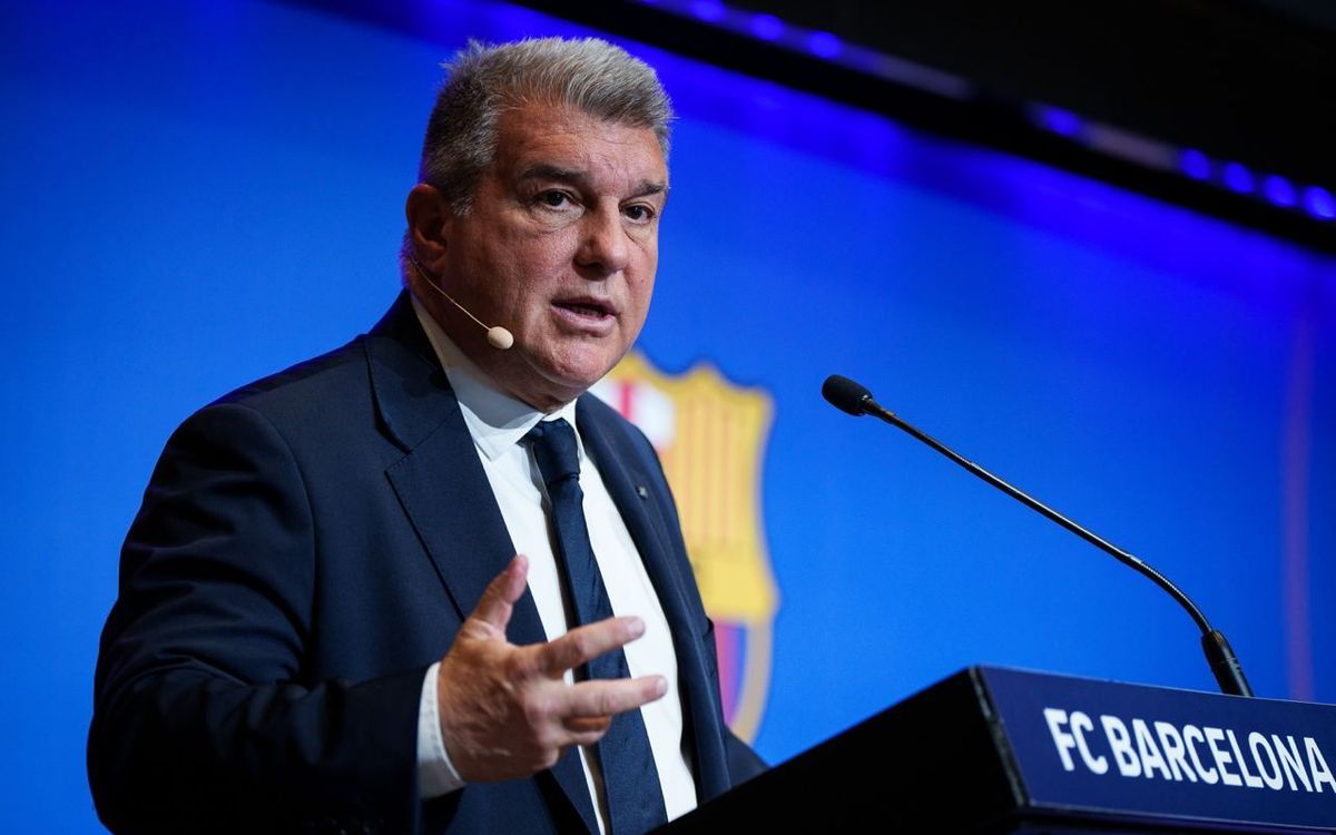 Joan Laporta: 'We have a very competitive team'