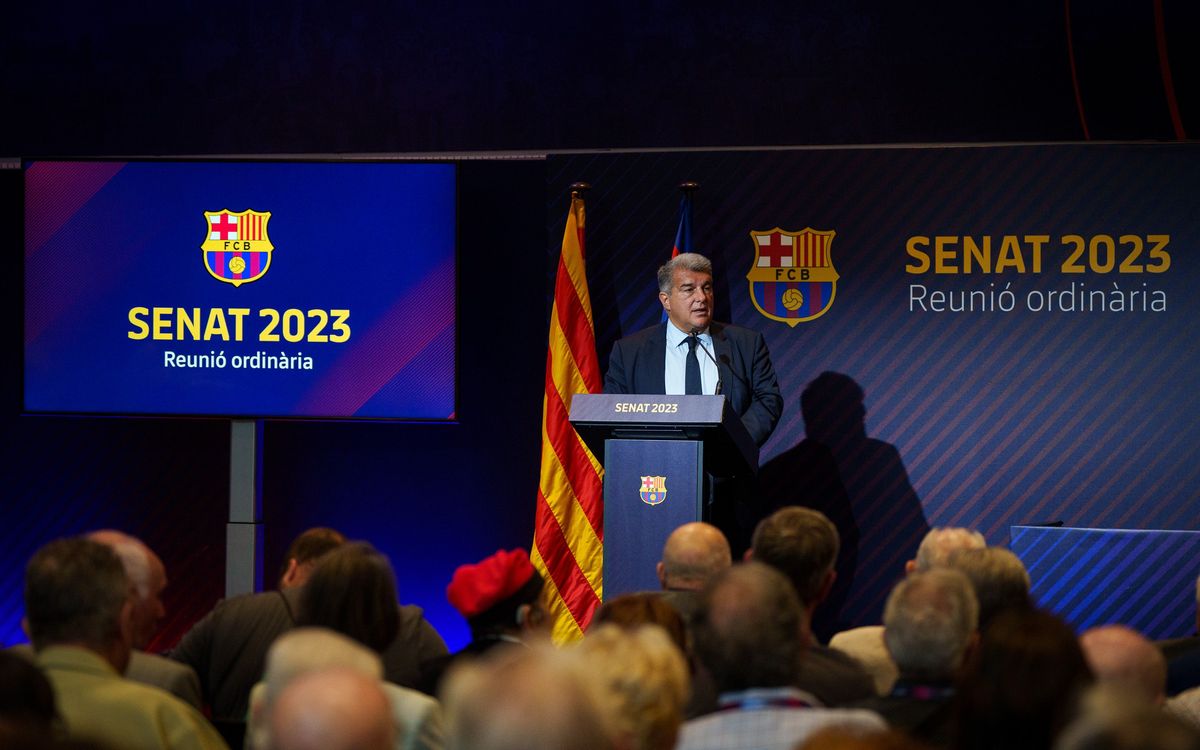 Joan Laporta: “Volem més èxits perquè som el millor Club del món”