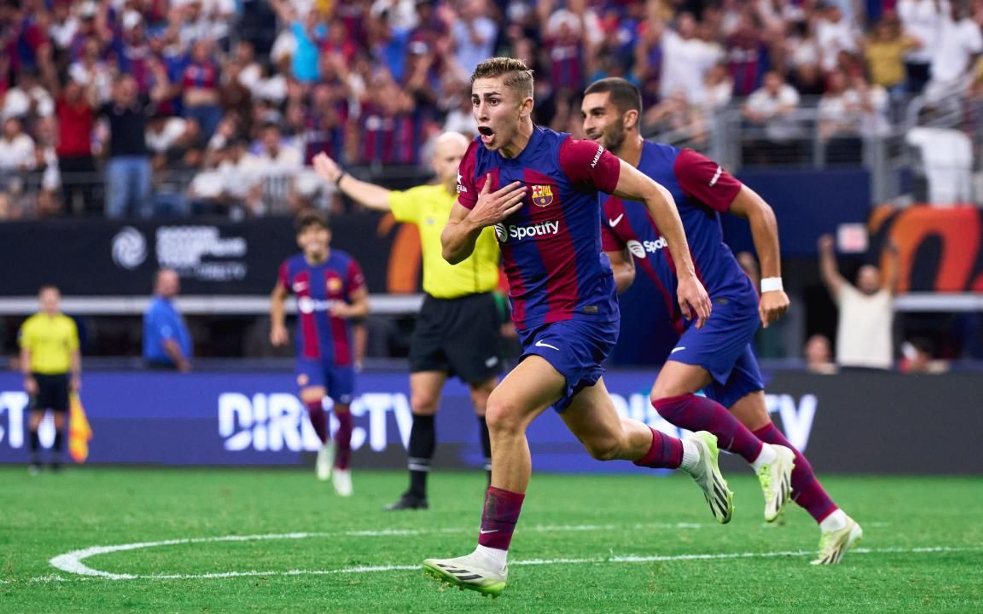 Fermín López vs Real Madrid, Pre-season