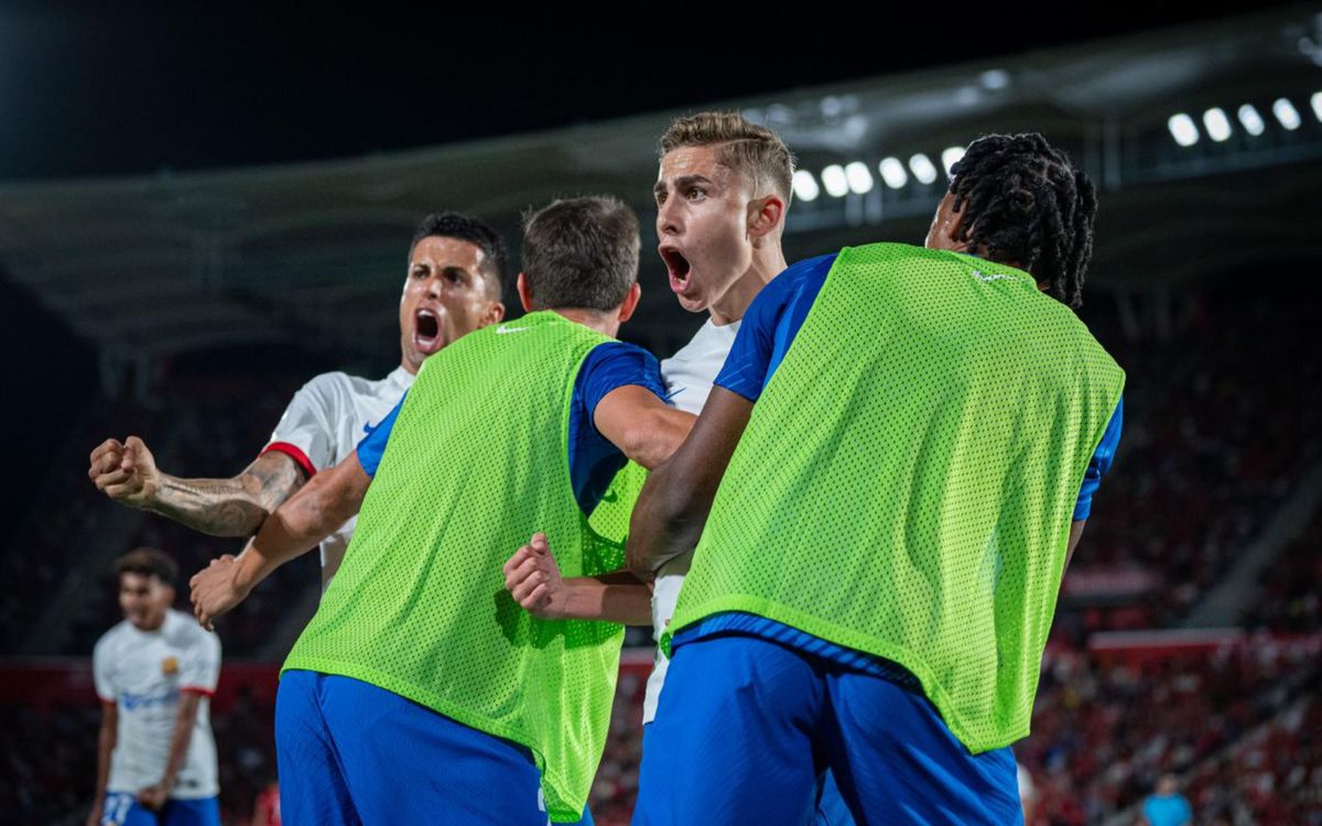 Fermin Lopez signe son premier but avec le Barça