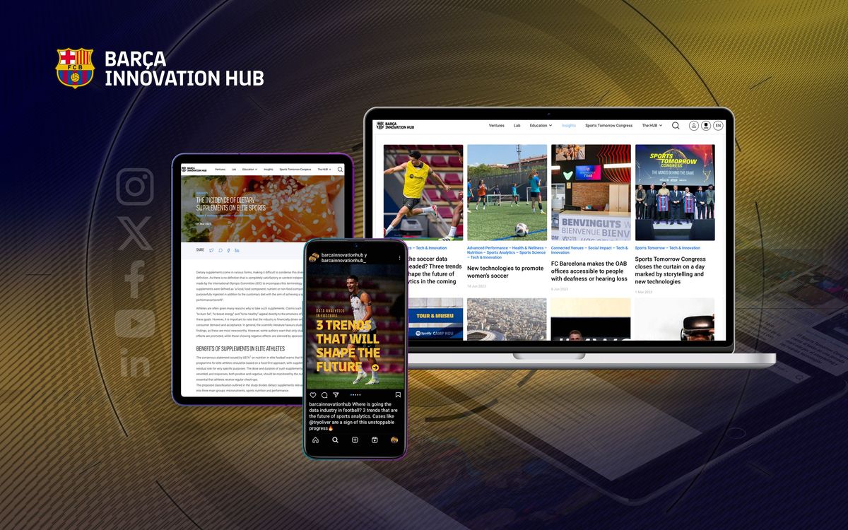 Barça Innovation Hub launches new digital content strategy