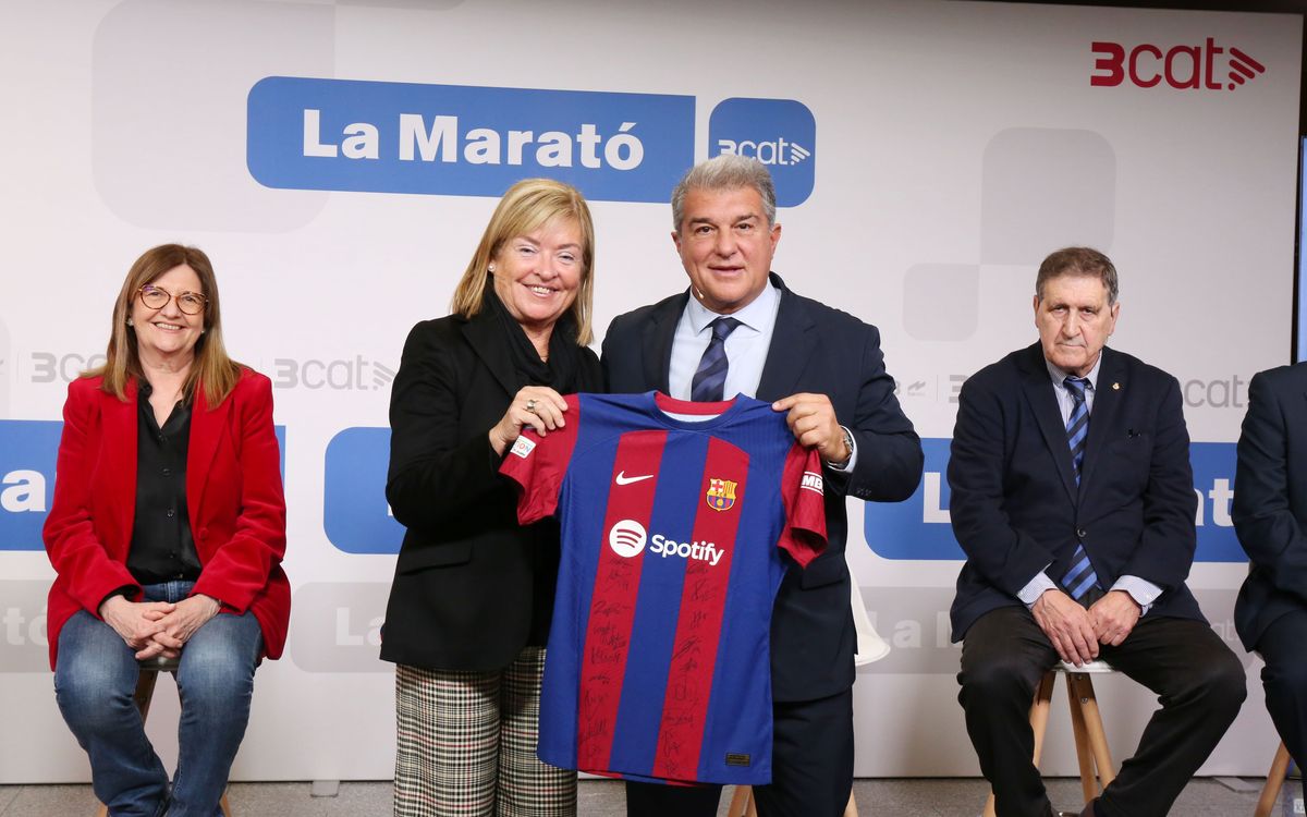 El FC Barcelona, con La Marató de TV3 dedicada a la salud sexual y reproductiva