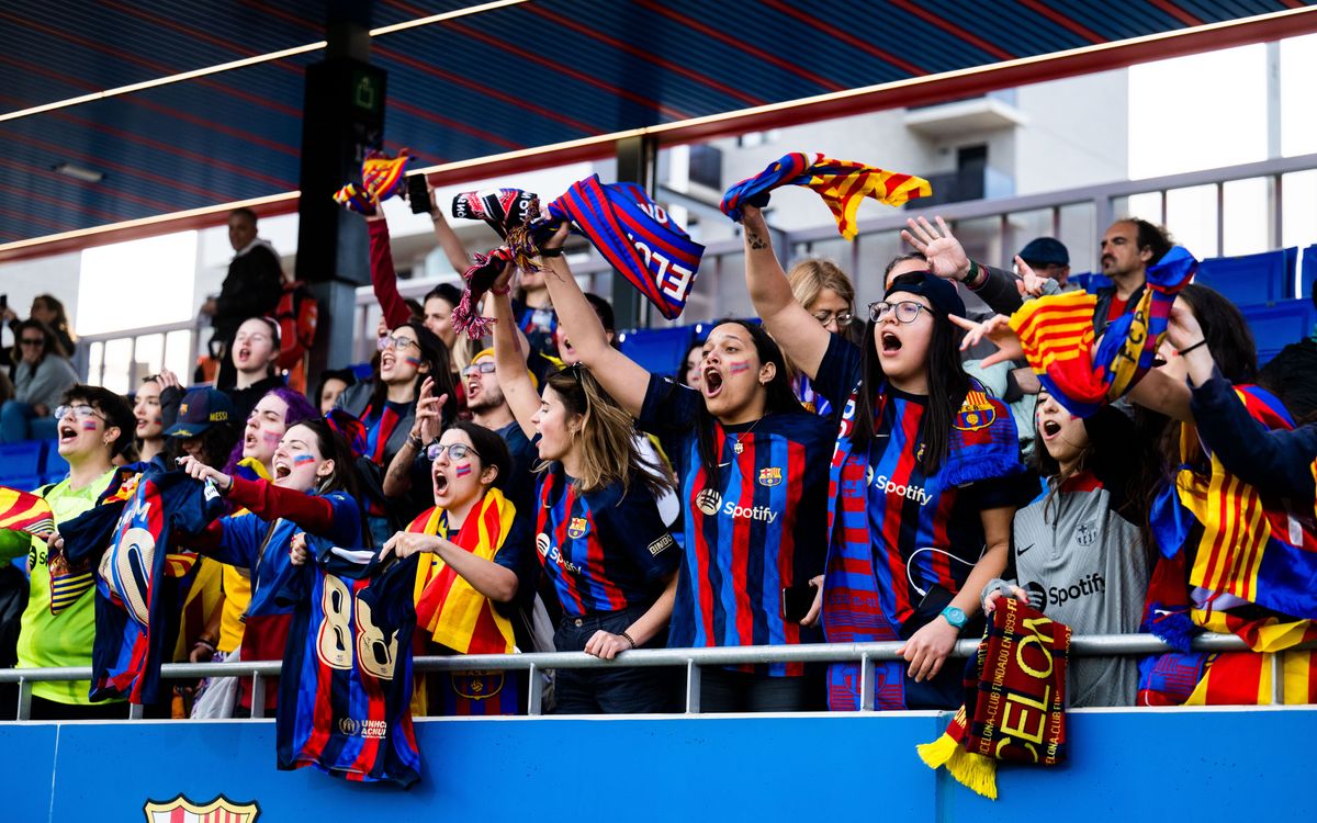 El día de Reyes más culé con el Barça Femenino - FC Levante Las Planas