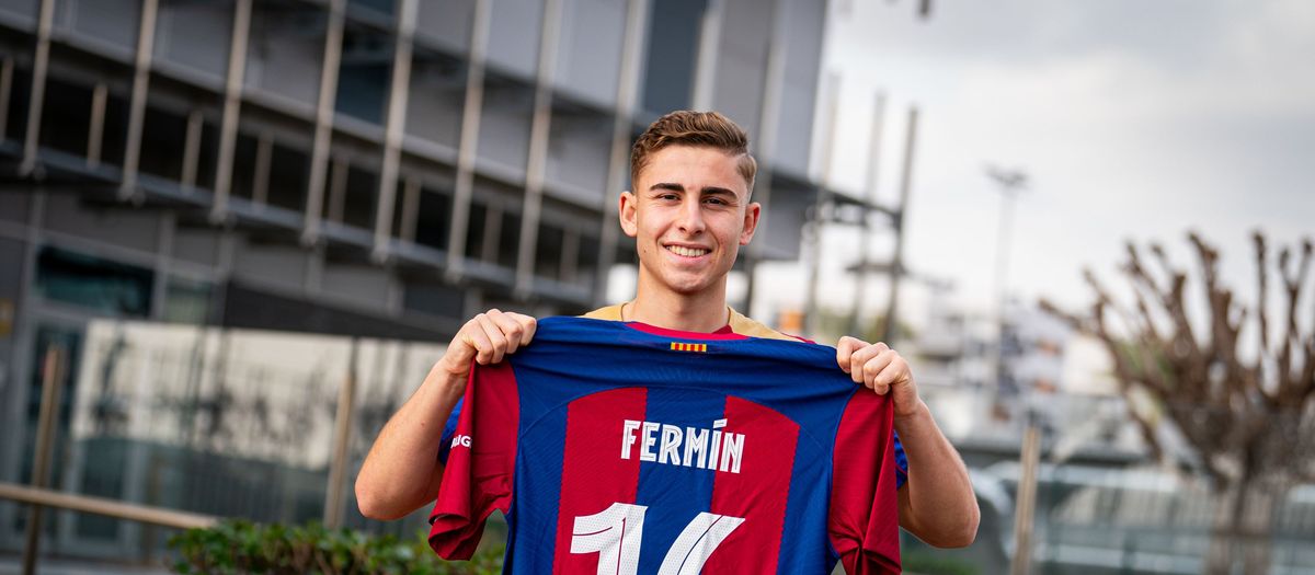 Fermín López registered for first team with number 16