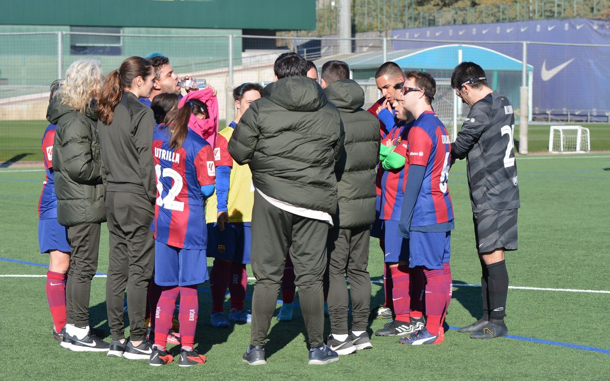 El Fundació Barça viaja a Cádiz para jugar la 2ª Fase de LaLiga Genuine