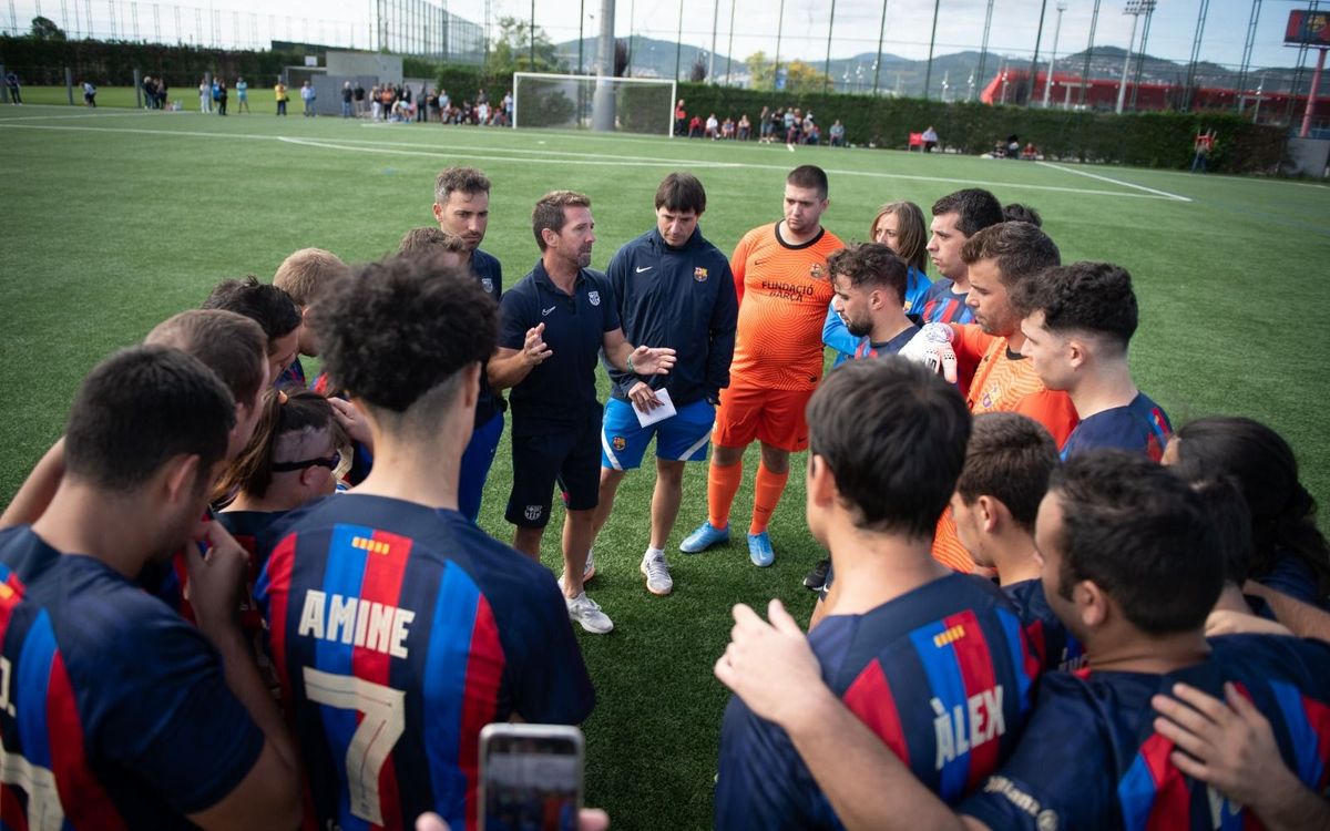 The Barça Foundation team will play against Valencia, Almería and Leganés to kick off LaLiga Genuine 2022/23