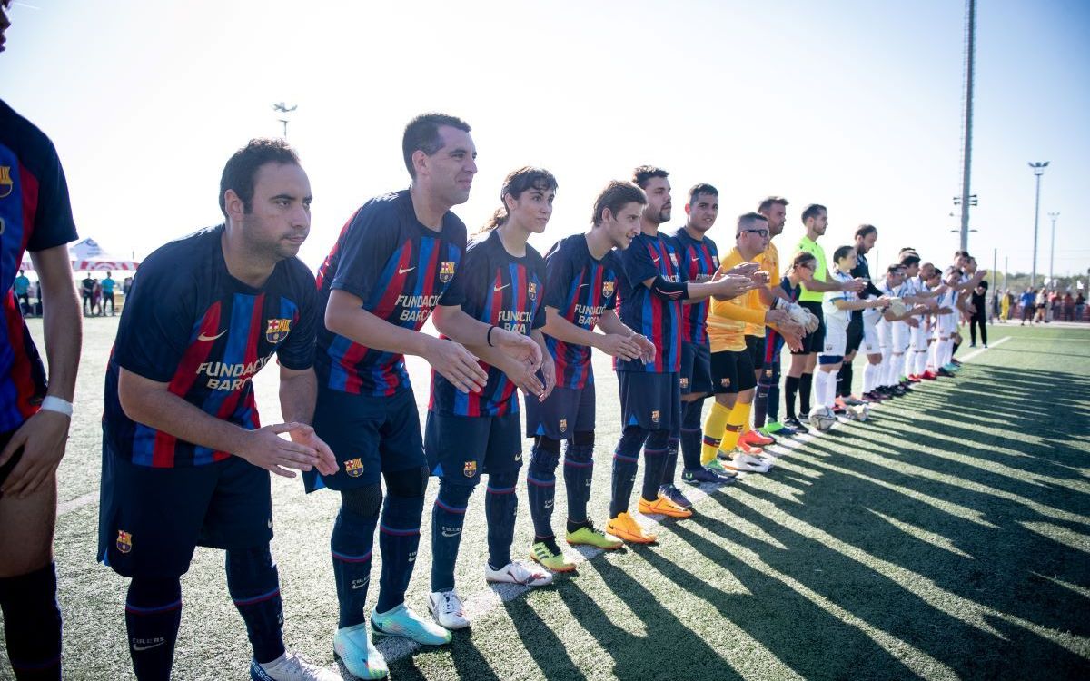 El Fundació Barça jugarà amb el Getafe, l’Atlètic de Madrid i el Tenerife en la segona fase de LaLiga Genuine