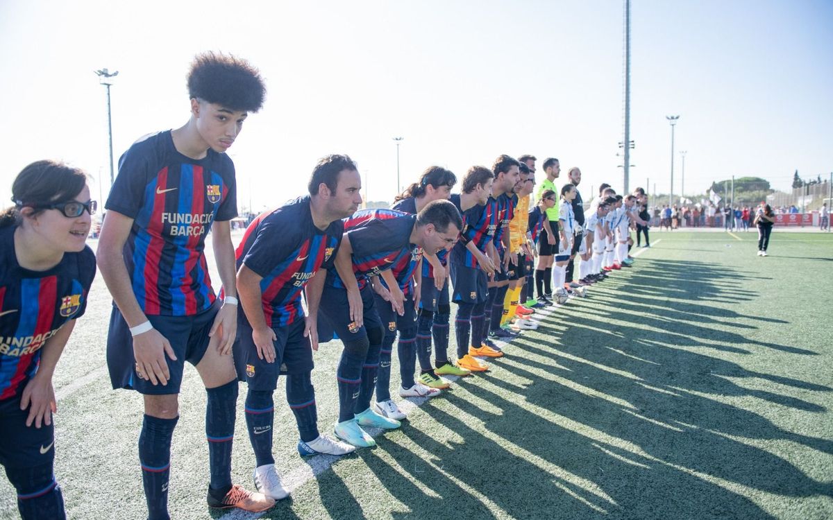 The Barça Foundation learns what losing is in the 