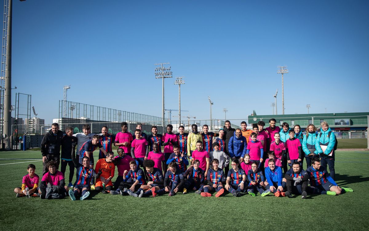 Inclusive football morning with La Caserna