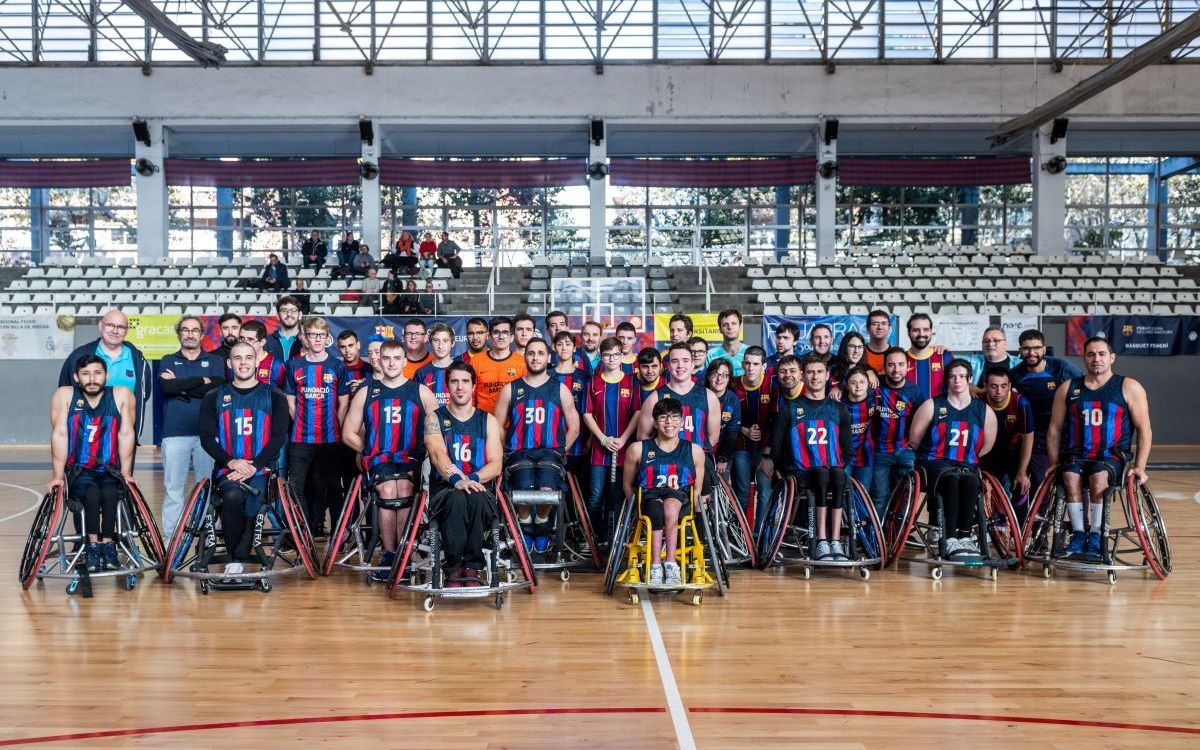 Barça promotes a more accessible and equitable world with three of its teams