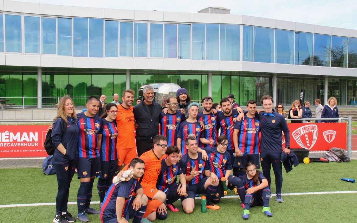 Fin de semana de hermandad del Fundació Barça en Amsterdam