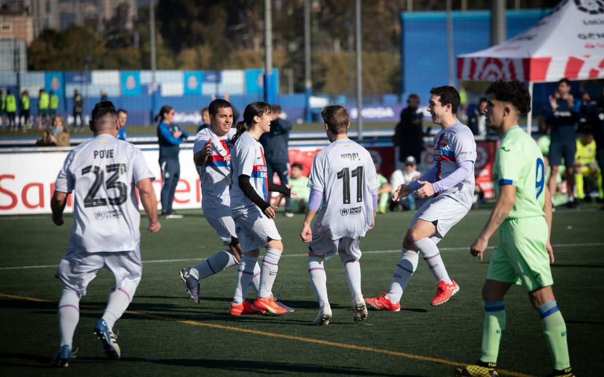 Dos victorias y una derrota del Fundació Barça en la segunda fase de LaLiga Genuine