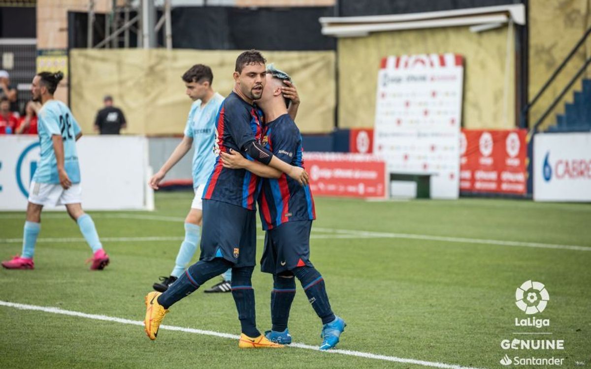 El Fundació Barça acaba LaLiga Genuine a Vila-real