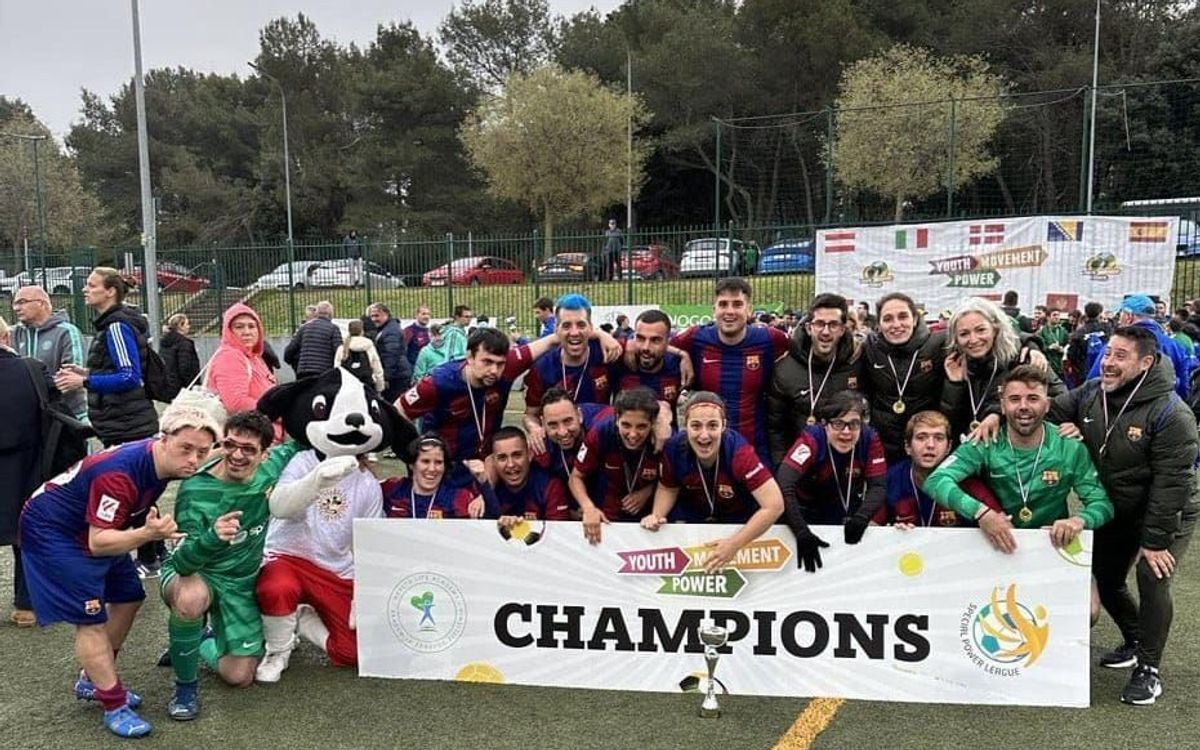 El Fundació Barça torna a lluir a l’Special Power League