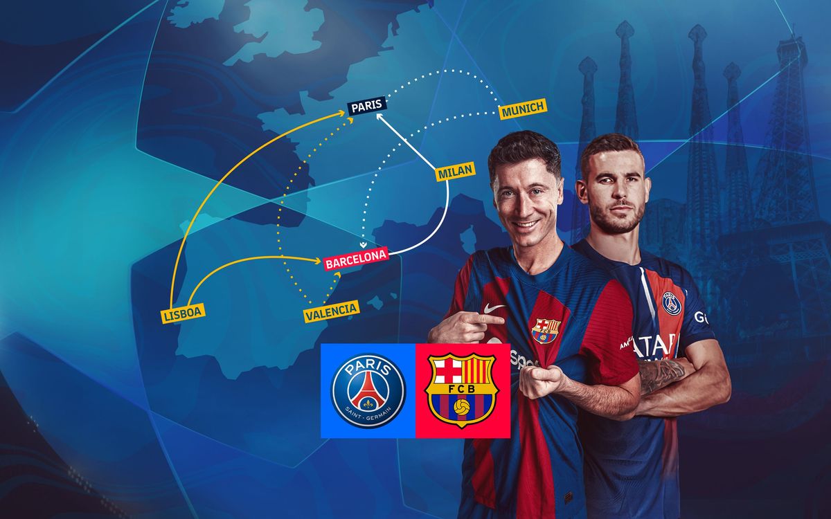 Las historias cruzadas entre Barça y PSG