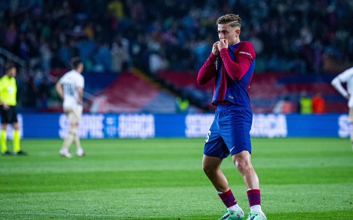 Fermín: Primer doblet amb el Barça per arribar a la desena de gols