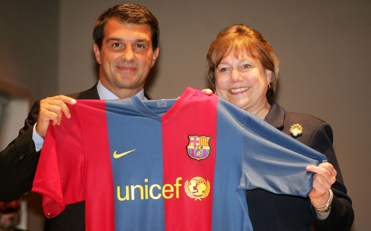 samarreta laporta unicef