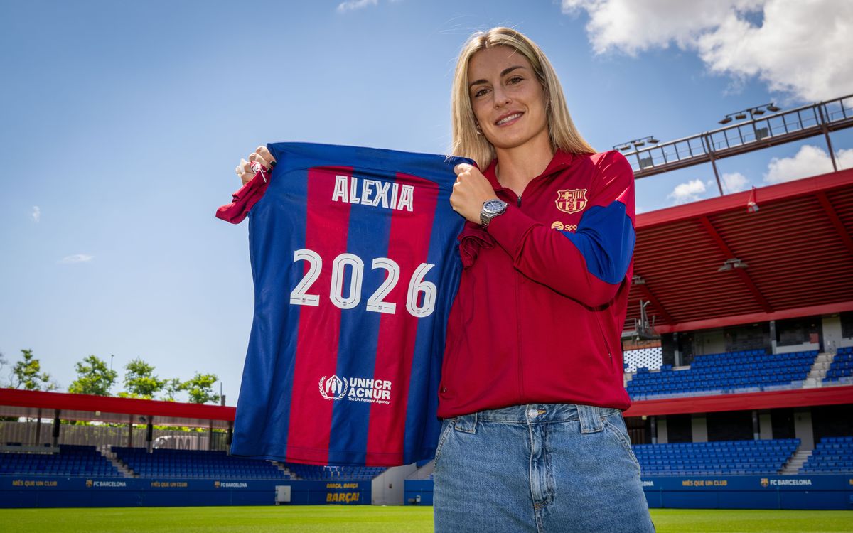 Acuerdo para la renovación de Alexia Putellas hasta 2026