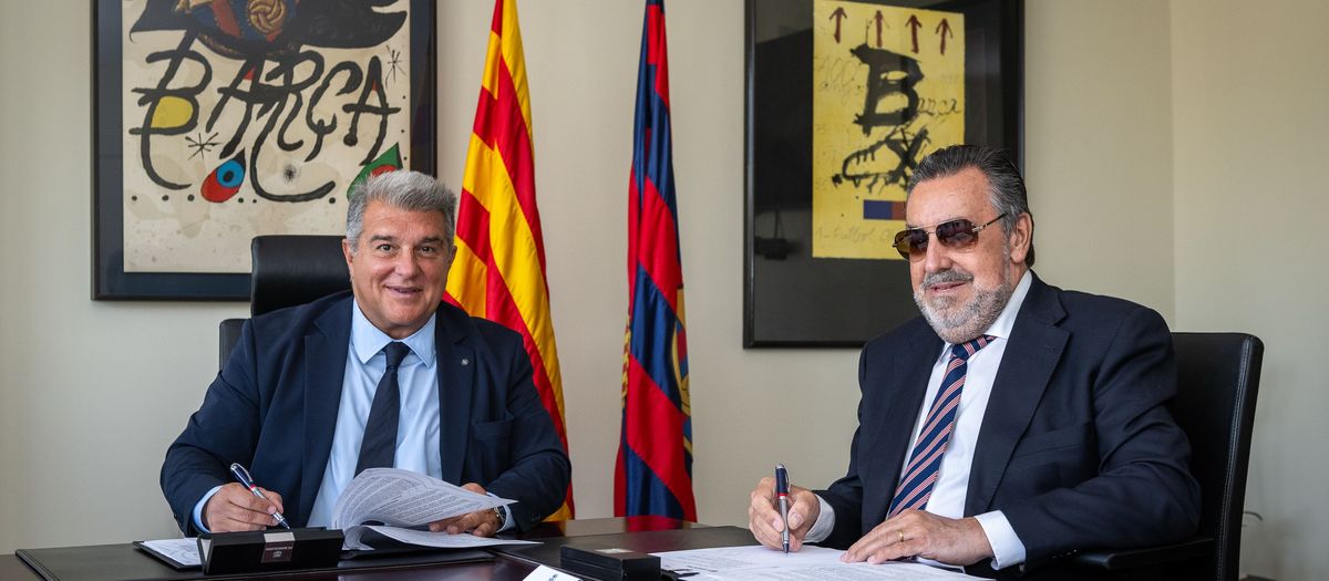 El FC Barcelona y el Grupo Social ONCE firman un convenio para promover la accesibilidad en el futuro Spotify Camp Nou