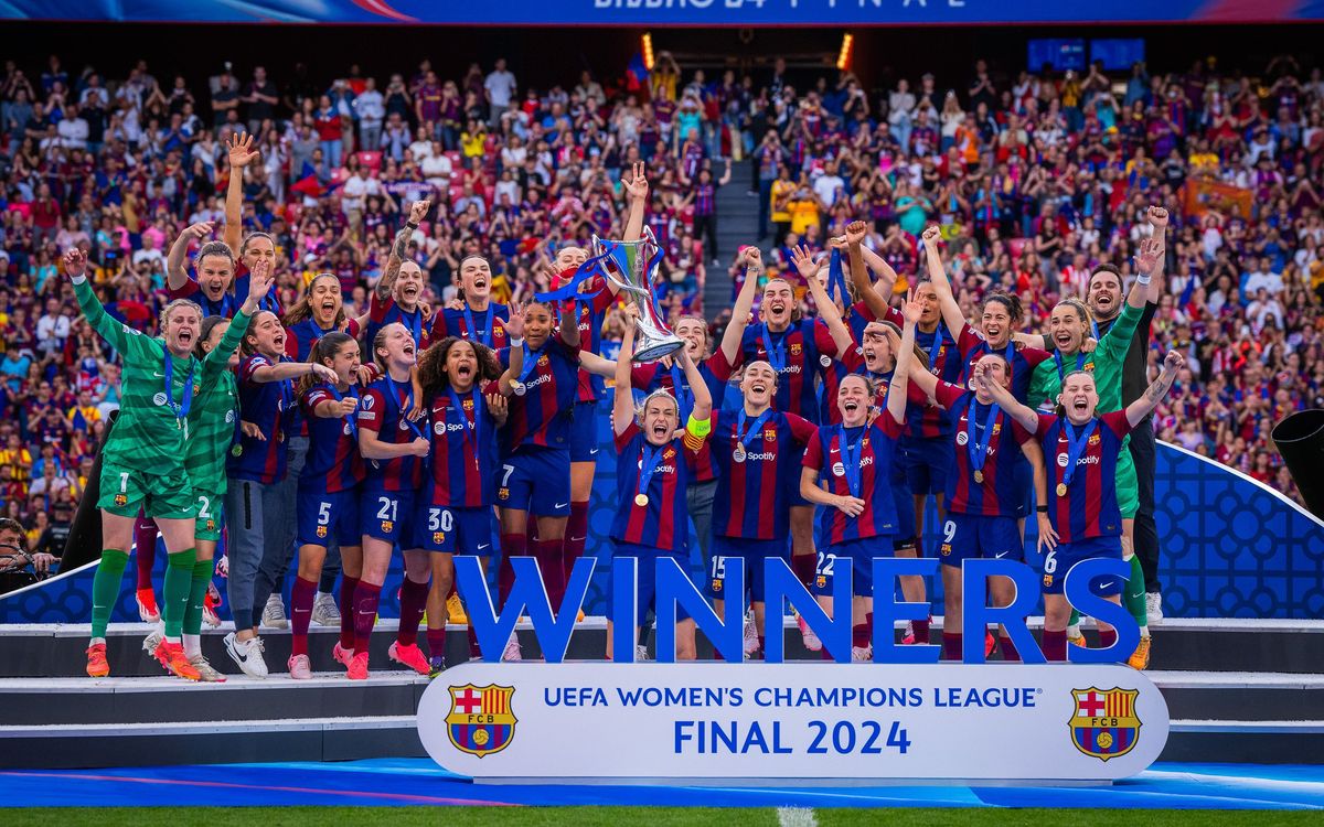 FC Barcelone - Olympique Lyonnais : Championnes d'Europe ! (2-0)