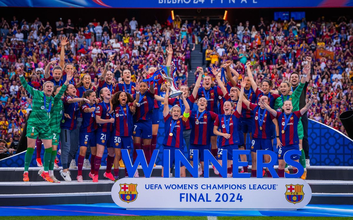 FC Barcelona - Olympique de Lió: Campiones d'Europa! (2-0)