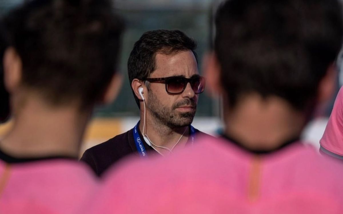 Pol Garrido, nuevo entrenador del equipo masculino