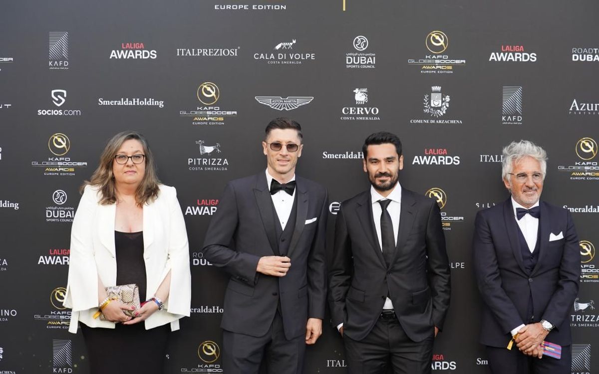 FC Barcelona winners at the LALIGA Awards
